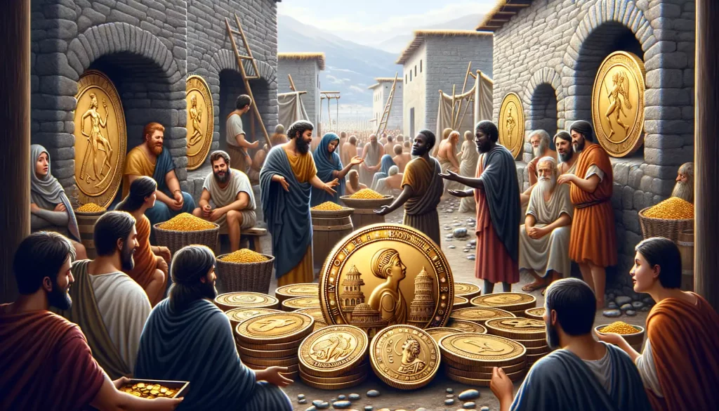 Historische Ursprünge von Münzen in der Mythologie